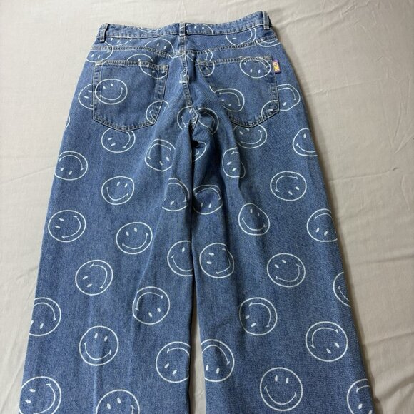 Smiley Originals X H&M High Waist Straight Leg Jeans Women's Size 6 - Picture 8 of 12